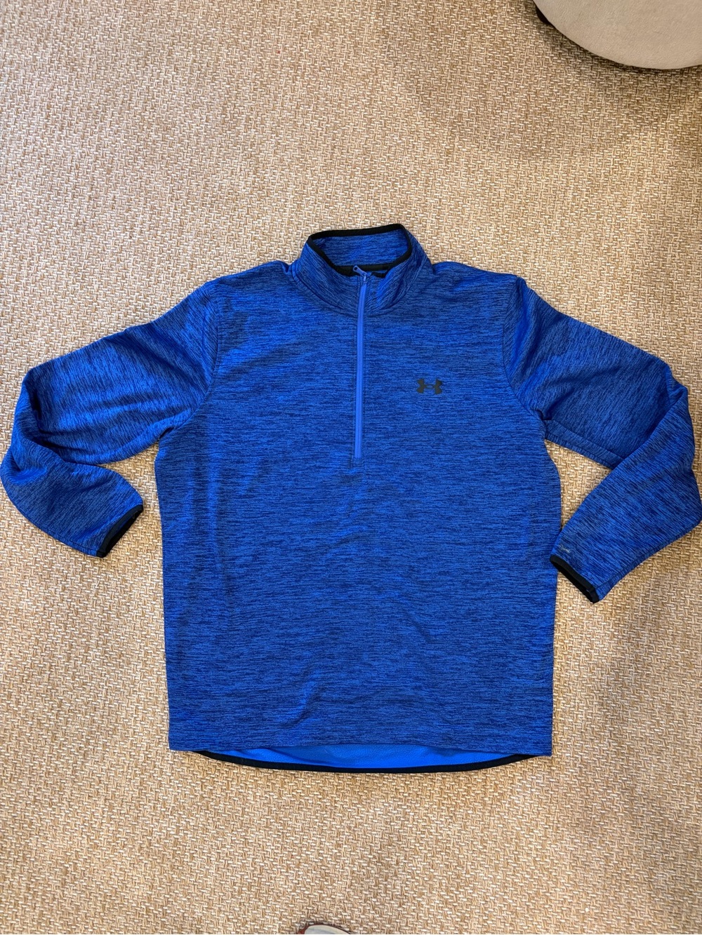 LG Men's Royal Blue Quarter-Zip Performance Pullover